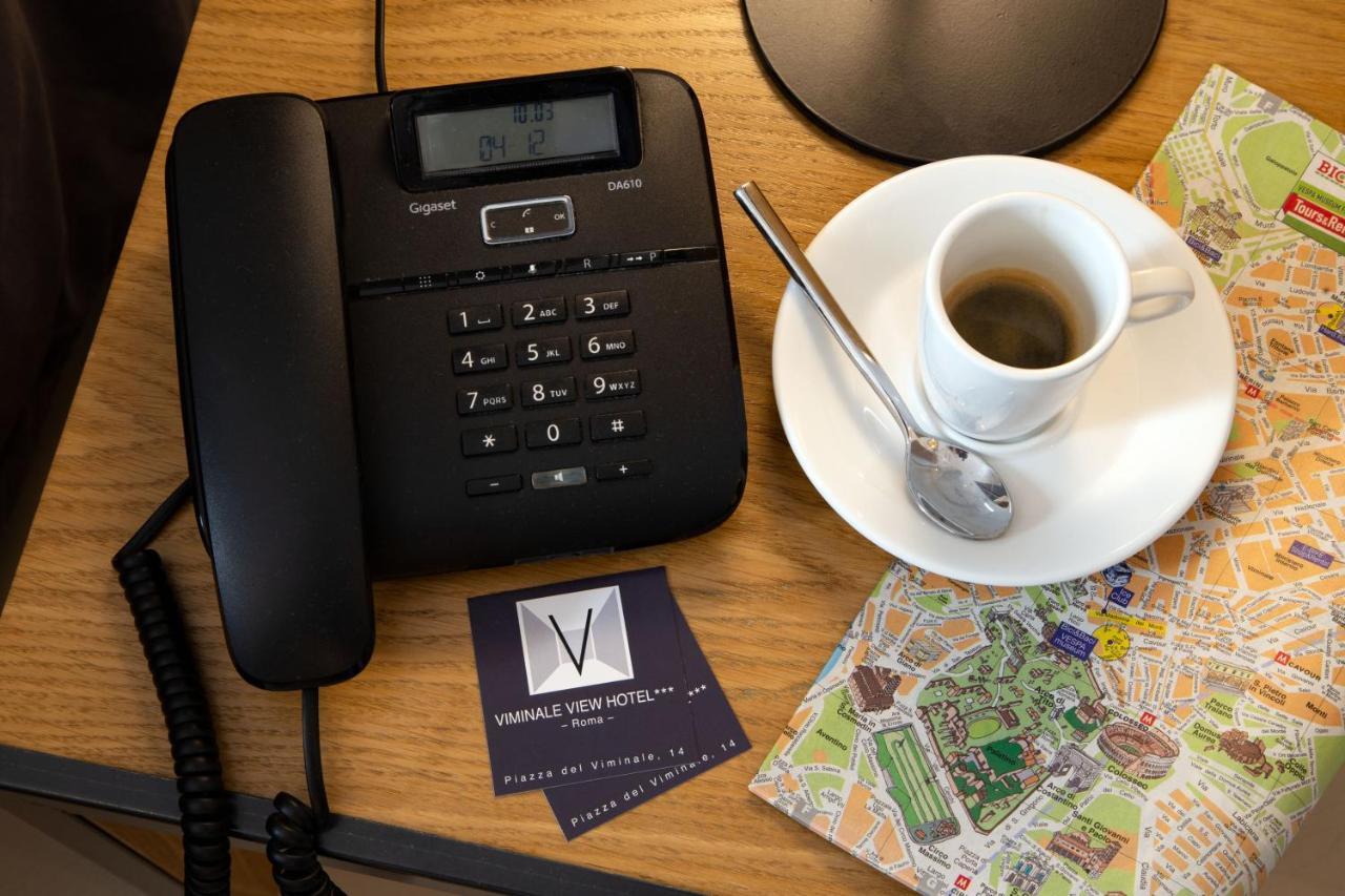 Viminale View Hotel Rome Bagian luar foto